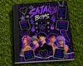 Saja Boys Inspired Composition Notebook | Purple Faux Bling College Ruled Journal | DIY Cover Option